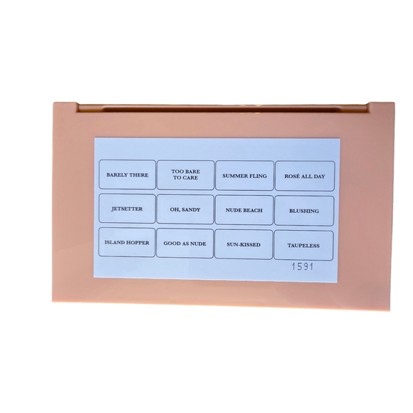 Laura Geller You’re A Natural Multi-Finish 12 Eyeshadow Palette Rose & Taupe NIB - Picture 4 of 11